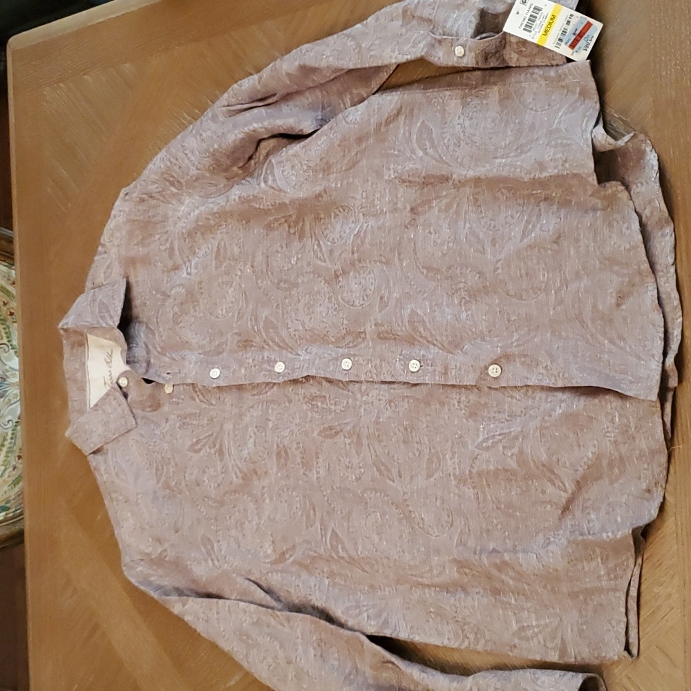 Mens Long Sleeve Button Down Shirt